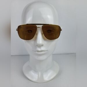 Cartier Eyeglasses Frame H32G05JU Gold Brown 145 For Men